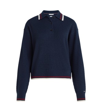 Tommy Hilfiger Polo blu navy Cash