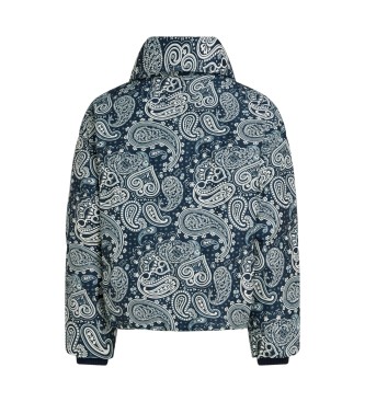 Tommy Hilfiger Aop jas blauw