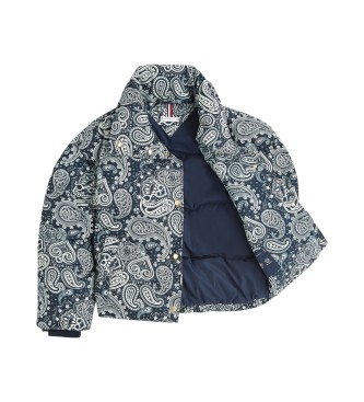 Tommy Hilfiger Aop jas blauw