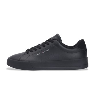 Tommy Hilfiger Tnis de couro Tnis preto