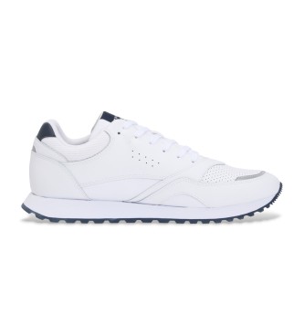 Tommy Hilfiger Tnis de couro Runner Eva branco