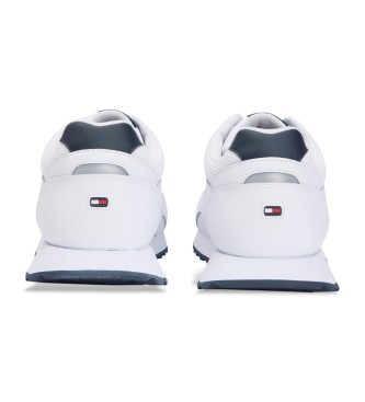 Tommy Hilfiger Tnis de couro Runner Eva branco