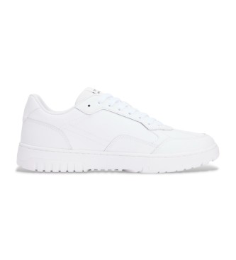 Tommy Hilfiger Leder-Sneakers mit weien Nieten-Sohlen