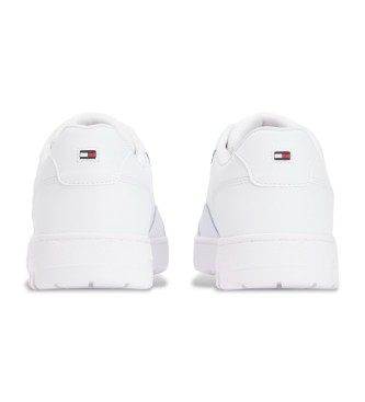 Tommy Hilfiger Leder-Sneakers mit weien Nieten-Sohlen