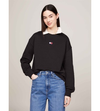 Tommy Jeans Osnovna majica črna