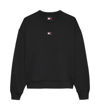Tommy Jeans Osnovna majica črna