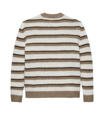 Tommy Jeans Elegante maglia color talpa