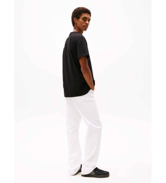 Tommy Jeans T-shirt med sort tonal patch