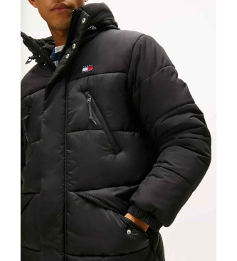 Tommy Jeans Basic Jas zwart