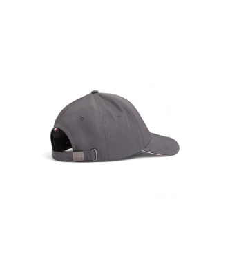 Tommy Hilfiger Cappellino da baseball aziendale con logo grigio