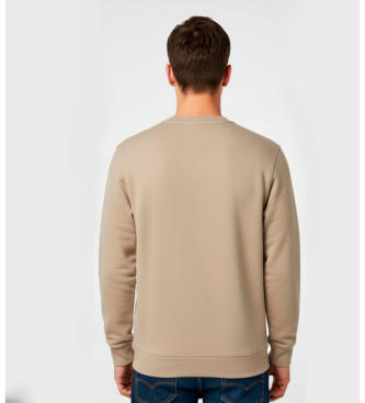 Tommy Jeans Sudadera de felpa peinada taupe