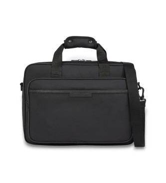 Tommy Hilfiger Aktentasche mit schwarzem Metallic-Logo