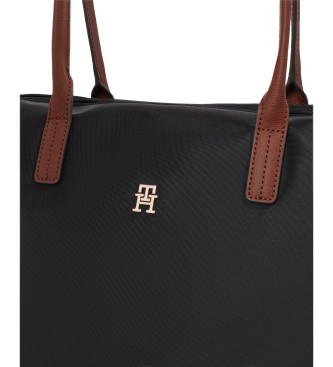 Tommy Hilfiger Sac Maxi Popette noir