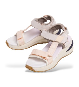 Pepe Jeans Sandalias de piel Winslove Sport beige