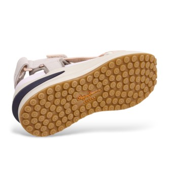 Pepe Jeans Sandalias de piel Winslove Sport beige