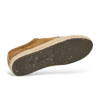 Pepe Jeans Scarpe blucher in pelle marrone Tourist West