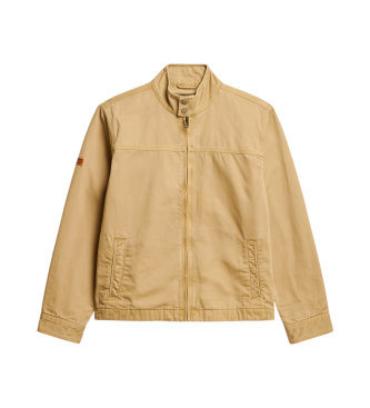 Superdry Giacca Harrington marrone classica