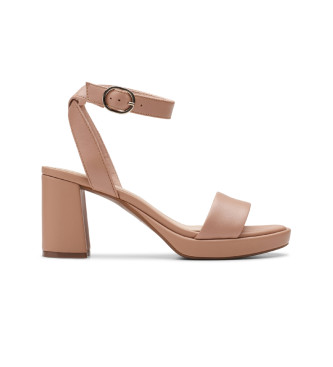 Clarks Sandaler i lder   AmbyrLyn Bay beige