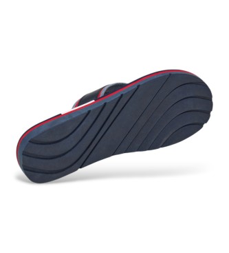 Pepe Jeans Barrel Brand flip flops navy