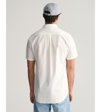 Gant Chemise Regular Fit en popeline blanche