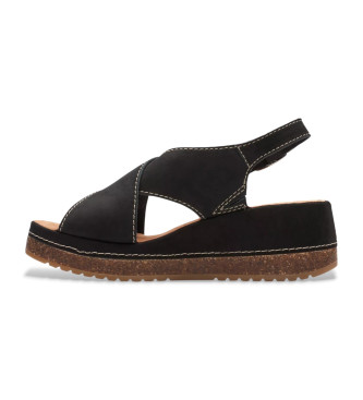 Clarks Leather sandals Kassanda Step black