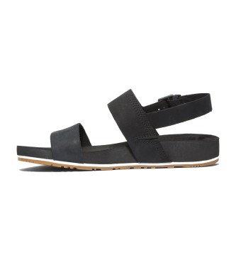 Timberland Sandali Malibu Waves in pelle nera
