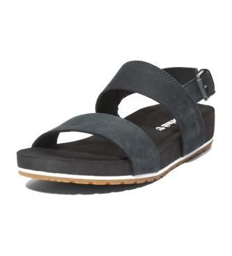 Timberland Sandali Malibu Waves in pelle nera