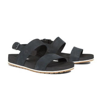 Timberland Sandali Malibu Waves in pelle nera