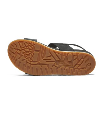 Timberland Sandali Malibu Waves in pelle nera