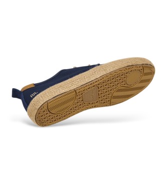 Pepe Jeans Zapatillas de piel Port Tourists marino