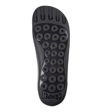 Camper Baskets Peu en cuir gris