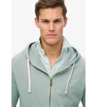 Superdry Felpa con cappuccio blu classica essenziale  