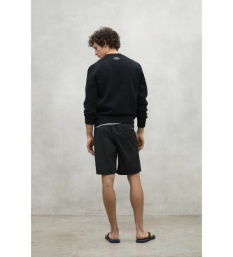 ECOALF Korte broek Isar zwart