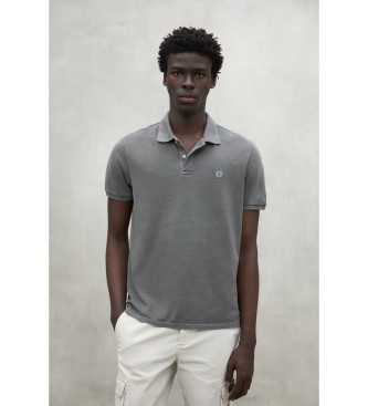 ECOALF Tedan taupe polo shirt