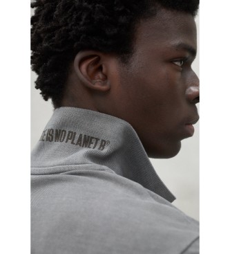 ECOALF Tedan taupe polo shirt