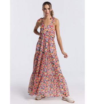 Lois Jeans Abito | Abito midi multicolore