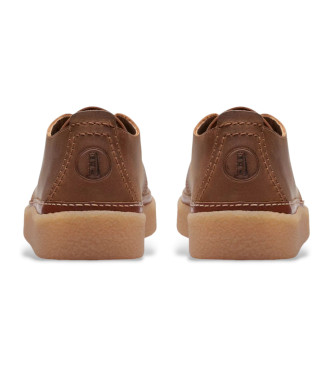 Clarks Scarpe basse Clarkwood in pelle marrone