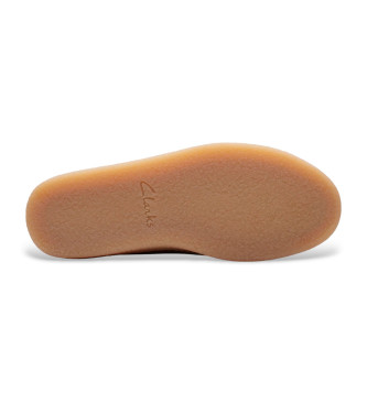 Clarks Scarpe basse Clarkwood in pelle marrone