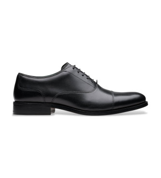Clarks Scarpe in pelle nera CraftJames Cap