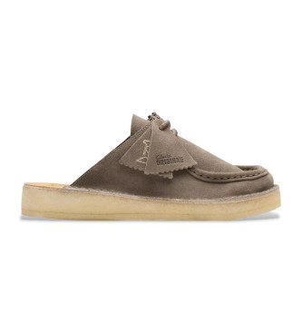 Clarks DSRTNomad sivi usnjeni cokli