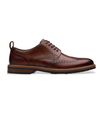 Clarks Scarpe Aldwin Limit in pelle marrone