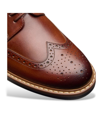 Clarks Scarpe Aldwin Limit in pelle marrone