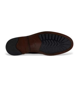 Clarks Scarpe Aldwin Limit in pelle marrone