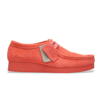 Clarks Scarpe in pelle corallo WallabeeEVOSh
