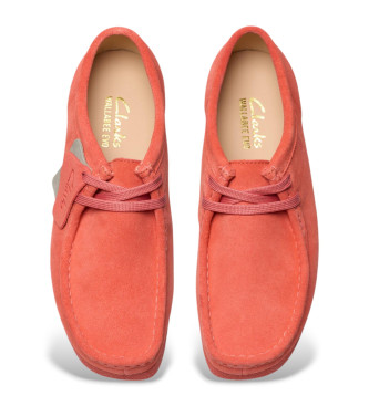 Clarks Scarpe in pelle corallo WallabeeEVOSh