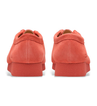 Clarks Scarpe in pelle corallo WallabeeEVOSh