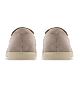 Clarks Mocassini Torford Easy in pelle grigia