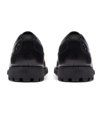 Clarks Batcombe Tie sapatos de couro preto
