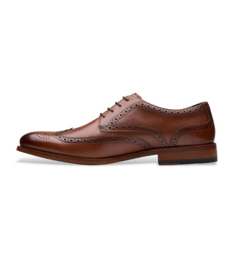 Clarks Scarpe in pelle marrone CraftJames Tip