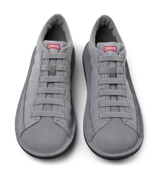 Camper Zapatillas de piel Beetle gris
